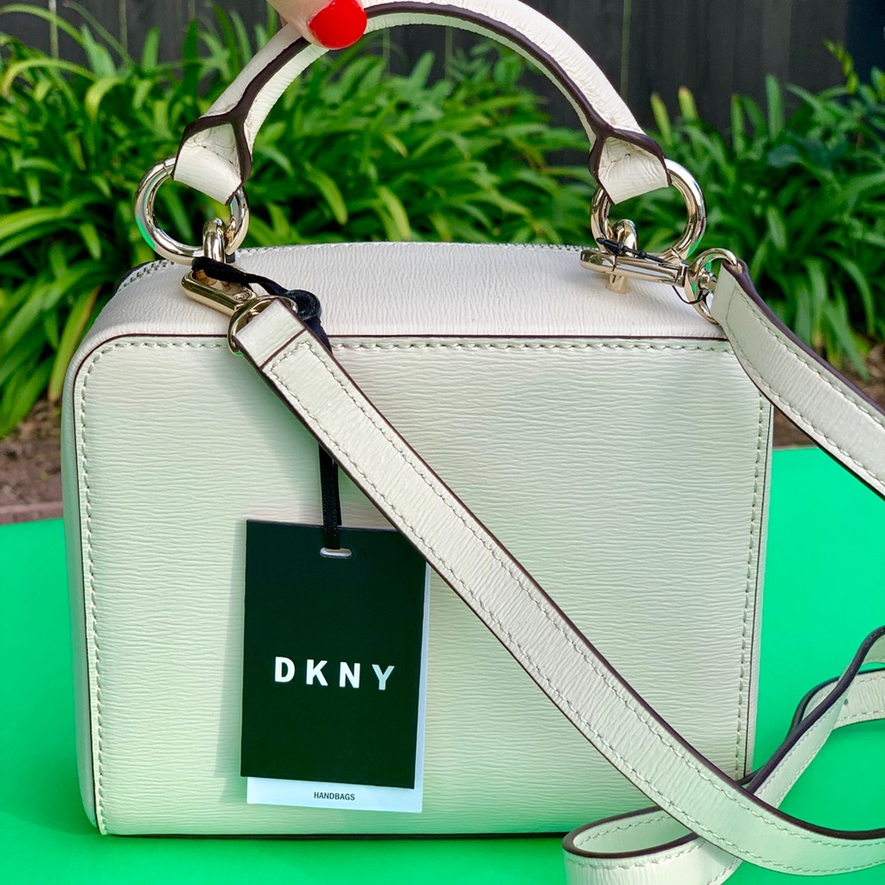 DKNY Sara Sutton Floral Appliqué Leather Crossbody - Picture 4 of 8